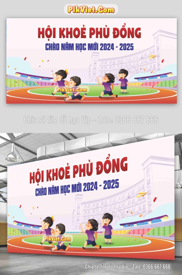 Hội khoẻ phù đổng chào năm học mới năm 2024 - 2025, mã file 3188158