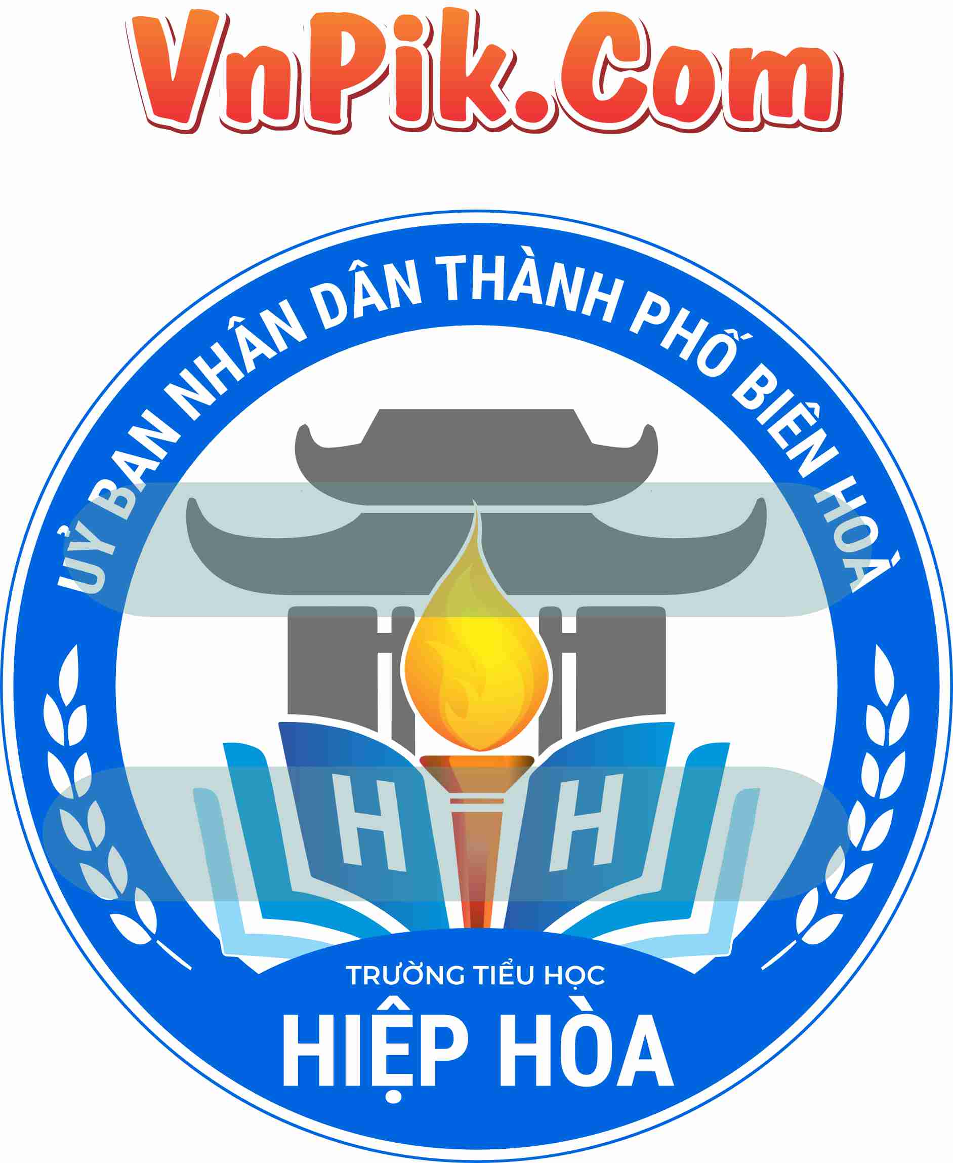 logo trường tiểu học hiệp hoà thành phố biên hoà
